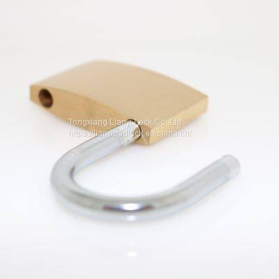 Factory direct sale cheap safety good quality 20mm thin type brass padlock