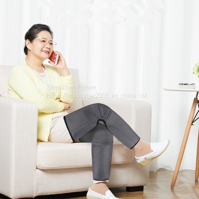 Rechargeable Compression Device Leg Massager Wireless Air Compression Calf Massager for Muscles Relaxation