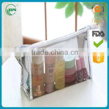 2016 best selling travel cosmetic bag, pvc cosmetic bag, clear cosmetic bag with best price