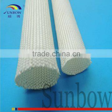 High Temperature Resistant Flexible Flame Retardant E-glass Uncoated Fiberglass Sleeving photo-6