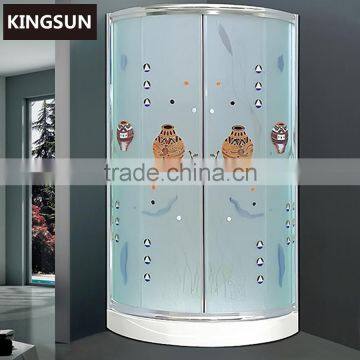 Top Sanitary Corner Cabin Enclosed Shower Cubicles