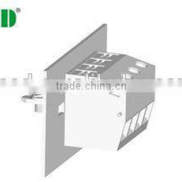 termin Block Pitch 12.1mm Through Panel Terminal Blocks Bulkhead Connectors 600V 85A 2P-24P