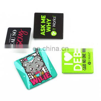 54mm Custom Size Plastic Square Rectangle Button Badge Mould photo-2
