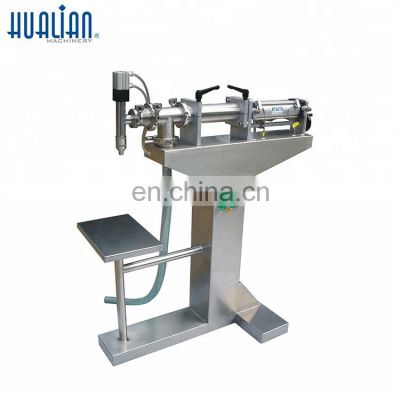 LPF-5000 HUALIAN Series Liquid Piston Filler machine shower foam packing filler price