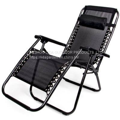 Garden Outdoor Beach Wholesale Folding Recliner Chair Recliner Zero Gravity Beach Folding Chair photo-2