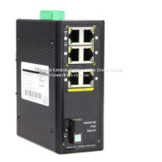 7-Port Fast Ethernet Industrial POE Switch