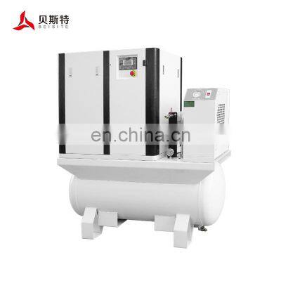 Integrated Screw Compressor 18bar Screw Type Screw Compressor 15kw Compressor With Air Dryer and Tank photo-5