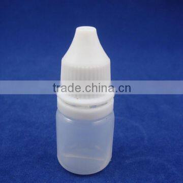 OEM PE tamper proof 5ml plastic eye drop bottle