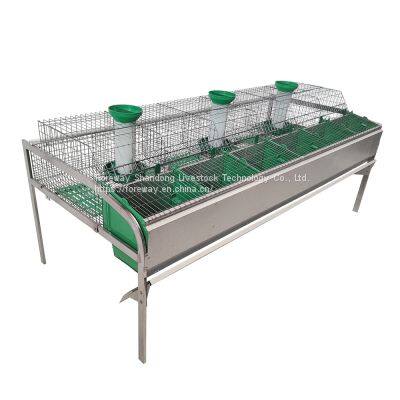 Single-layer Rabbit Breeding-fattening cage (6,12)