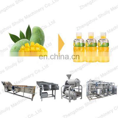 New Design Mango Juicer Production Line Electric Beater Fruit Juice Machine Mango Puree Processing Line photo-2