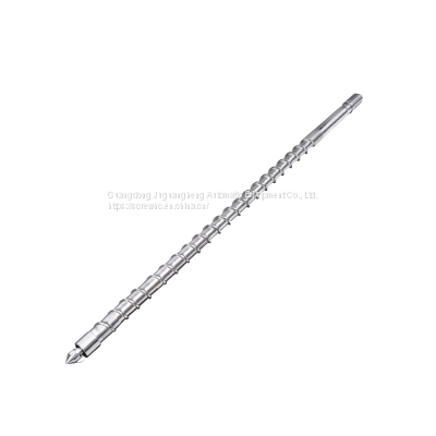 High Quality Alloy Steel General Anti - wear Injection Molding Machine Nitriding Screw For Common Plastics PP, ABS, AS, etc