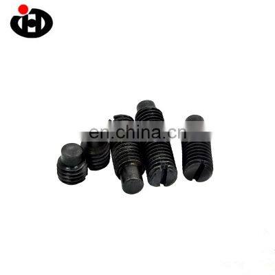 Hot Sale Black Alloy Steel Headless Set Screws Slotted Set Screws With Long Dog Point photo-4