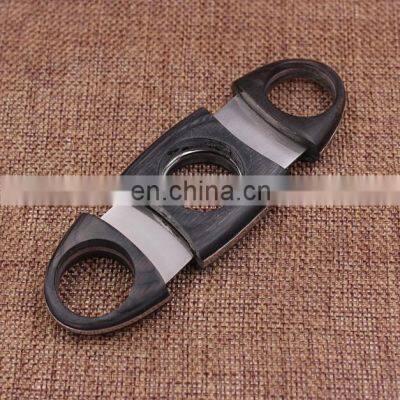 Guillotine All In One Deception Groomsmen Engraving Tabletop Purple Cigar Cutter photo-4
