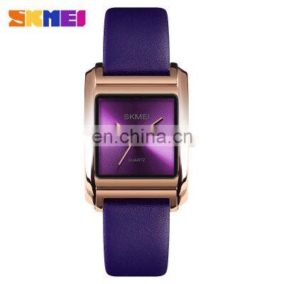 Branded Watches for Girls 1432 Skmei Wholesale Watch Women Luxury Glass Genuine Leather Mini Lady Bracelet