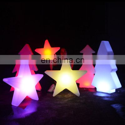 led Christmas lights /Outdoor house led night street light decor plastic tree/star/snow led Christmas lights wholesale