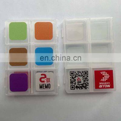 Customize Plastic 6 Compartments Small Pill Box photo-4