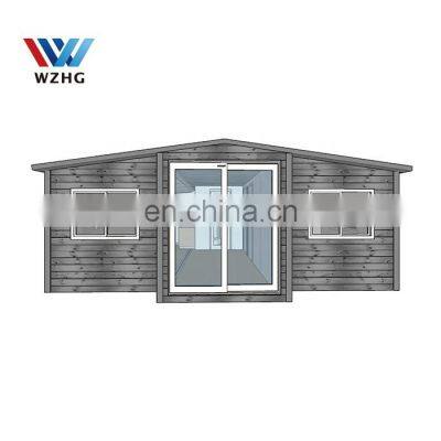 2020 WZH prefabricated modular light gauge steel house modern with 2 bedroom house floor plans and villa structural design