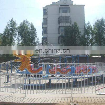 Park Attraction Family Ride Playground Ride Cheap Kids Games Mini Dragon Roller Coaster for Sale