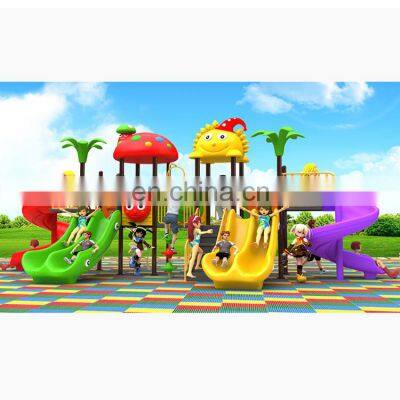 Commercial children plastic slide kids playground equipment slides outdoor