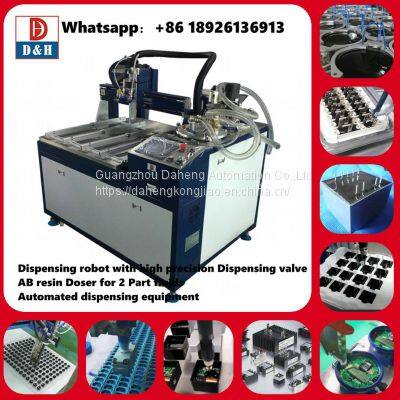 automatic CNC auto epoxy dispenser ab glue dispensing machine for capacitor production