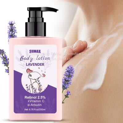 Private Label Lavender Shea Nut Body Lotion Cream Moisturizing Whitening Soothing Brightening Body Skin For Women photo-3