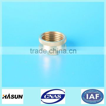 2015 the best selling precision brass round knurled nut,brass flat nut