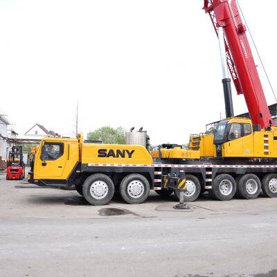 Used SA-N-Y STC1000 100 Ton Truck hydraulic mobile Crane second hand crane 100 ton 50 ton 25ton STC1000C truck crane