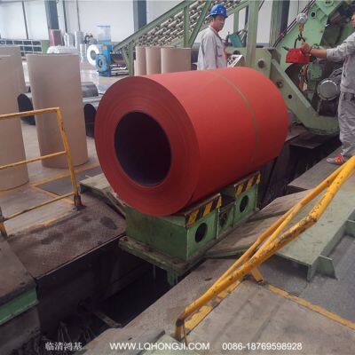 China red spot supply colour coated coil 0.5mm zinc aluminium magnesium colour coated sheet corrosion resistant