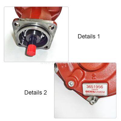 Original QSK60 QSK60-G4 QSK45 CM500 Diesel Engine Water Pump 3651956 photo-3