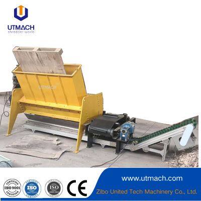 P32130K P Series Wood Pallet Shredder with  conveyor magnetic separator
