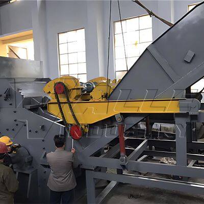 Aluminum Scrap Recycling Machine Iron Scrap Crusher Machine Hammer Mill Crusher Metal Shredder