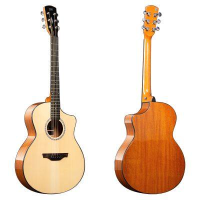 China Factory Wholesale 40 Inch Acoustic Guitar - Model: OTIS - 40 Full Sand JF Bucket Bright Light Panel M-31 photo-2