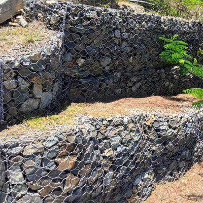 Galvanized Iron Wire Mesh Gabion Basket for Slope Protection