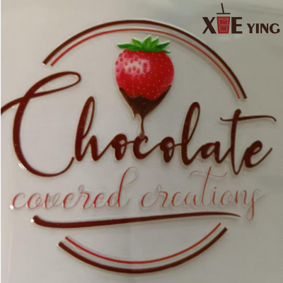 Акционные наклеивающиеся наклейки высокого качества, водонепроницаемые, с возможностью индивидуального изготовления из винила, с милыми логотипами и изображениями животных для украшения ноутбука