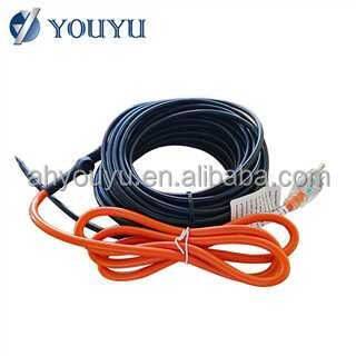 CE Certified Heat Cable for Freeze Protection Underfloor Heating Copper Conductor Trace Cable Pipes for Roof Industrial Use photo-2