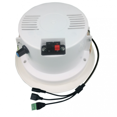 DC12V 5W Fire Alarm Ceiling Speaker W/3 Dry Contact Trigger photo-3