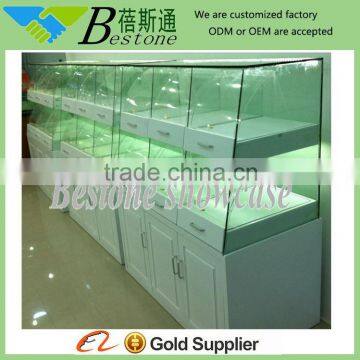 cheap wood glass bakery showcase cabinet for retail shop display