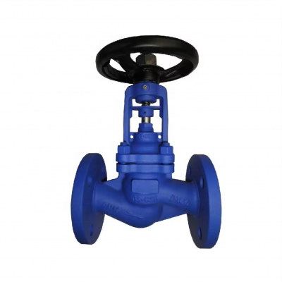 Hot Selling DIN DN100 DN50 PN16 WCB GG25 Cast Iron Cast Steel Flange Bellows Seal Globe Valve photo-5