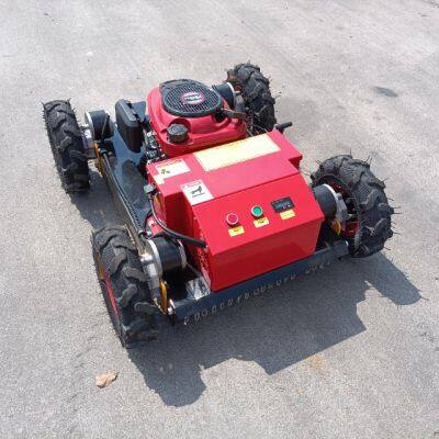 Yamaha Motor con hoja de corte de 20 pulgadas y cortacésped con orugas para pendientes de RC