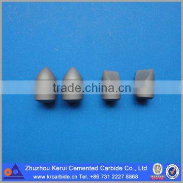 Various types of carbide drill bit inserts for medium soft formation