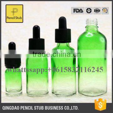 gradient glass dropper bottles 30ml 60ml boston round glass dropper bottles