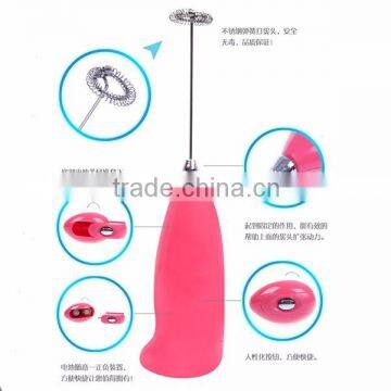 Household Electric Milk Egg Bubble Beater Coffee Milk Mixer photo-6