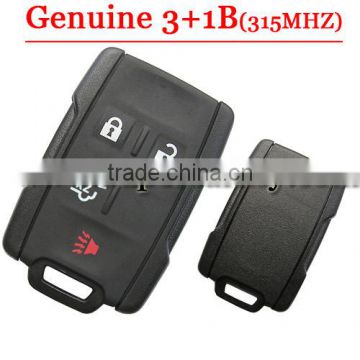 Genuine 3+1 Button Remote Card For Chevy and GM 315MHZ