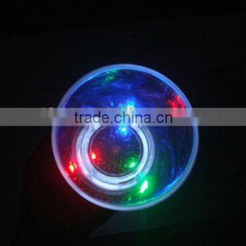 Most popular led flashing glass,custom logo light cups,New design projection glass