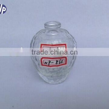 35ml empty grenade shaped glass perfume bottle.