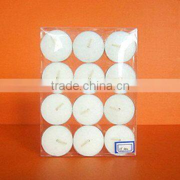 White Tea Light Candle in PVC Box, 18pcs/box, Candle Factory, Walmart Vendor, Candle Factory, 10 Years Production Experience photo-5