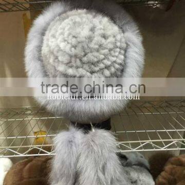 New Stylish and High Thickness Mink Fur Princess Headwear With Long and Fluffy Tail photo-5