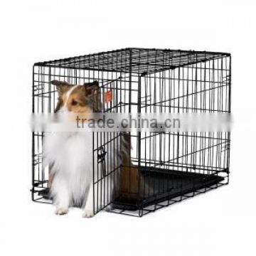 Metal dog cage