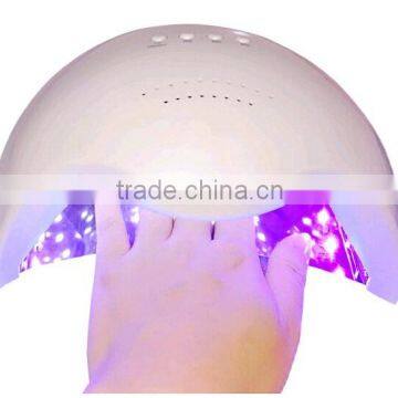 White Housing 42w Sunshine Led Nail Lamp With Fan photo-3