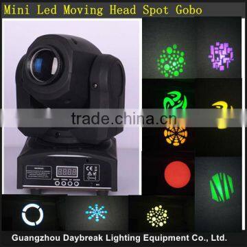 Smart Mini Led moving head spot light led gobo moving head Good Disco Led gobo light DJ Spot AC100-240V